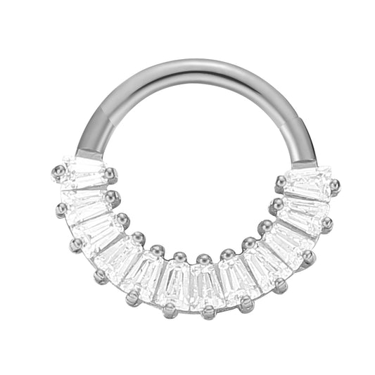 Safa - Titanium Baguette Daith/ Septum Ring