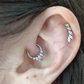 Rania - Surgical Steel Daith Segment Ring