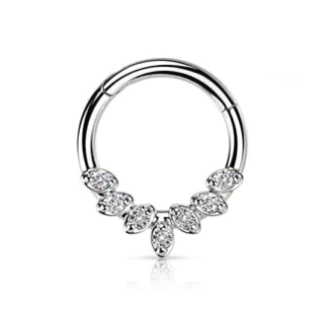 Liana - Surgical Steel Wreath Daith Ring